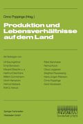 Produktion Und Lebensverhältnisse Auf Dem Land (en Alemán)