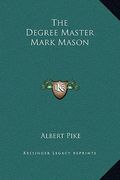 the degree master mark mason (en Inglés)