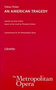 an american tragedy: libretto (en Inglés)