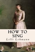 How to Sing
