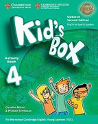 Kid's Box Level 4 Activity Book with CD ROM and My Home Booklet Updated English for Spanish Speakers [With CDROM] (en Inglés)