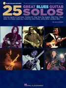 25 Great Blues Guitar Solos [With CD] (en Inglés)