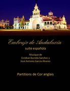 Embrujo de Andalucia - suite espanola - partitions de cor anglais: Esteban Bastida Sanchez y Jose Antonio Garcia Alvarez (in Spanish)