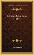 Le Sens Commun (1822) (en Francés)