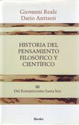 Historia del Pensamiento Filosófico y Científico Iii. Del Romanticismo Hasta hoy