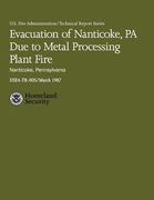 Evacuation of Nanticoke, PA Due to Metal Processing Plant Fire- Nanticoke, Pennsylvania (en Inglés)