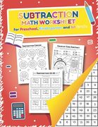 Subtraction Math Worksheet for Preschool, Kindergarten and 1st grade: Over 20 Fun Designs For Boys And Girls - Educational Worksheets (en Inglés)