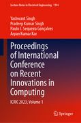 Proceedings of International Conference on Recent Innovations in Computing: Icric 2023, Volume 1 (en Inglés)