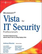 Microsoft Vista for IT Security Professionals [With CDROM] (en Inglés)