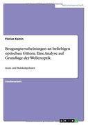 Beugungserscheinungen an Beliebigen Optischen Gittern. Eine Analyse Auf Grundlage Der Wellenoptik (German Edition)