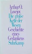Die Große Kette der Wesen: Geschichte Eines Gedankens (en Alemán)