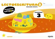 Planeta Letrón. Lectoescritura. Nivel 2. Cuaderno 3. Pauta