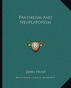 pantheism and neoplatonism (en Inglés)
