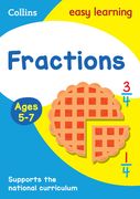 Collins Easy Learning Age 5-7 -- Fractions Ages 5-7: New (en Inglés)