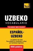 Vocabulario español-uzbeco - 9000 palabras más usadas