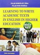 Learning to Write Academic Texts. +Key (en Inglés)