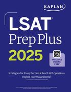 LSAT Prep Plus 2025: Strategies for Every Section + Real LSAT Questions + Online (en Inglés)