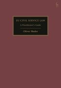 EU Civil Service Law: A Practitioner's Guide (en Inglés)