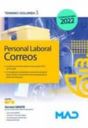 Personal Laboral de Correos y Telégrafos. Temario Volumen 3