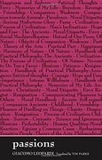 Passions (The Margellos World Republic of Letters) 