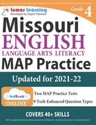 Missouri Assessment Program Test Prep: Grade 4 English Language Arts Literacy (Ela) Practice Workbook and Full-Length Online Assessments: Map Study Guide (en Inglés)