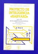 Proyecto de Inteligencia Harvard: Serie vi, Pensamiento Inventivo. Manual del Profesor 2. 6