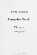 alexander nevsky, op. 78: vocal score