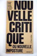 Nouvelle critique ou Nouvelle imposture