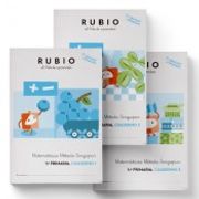 Matemáticas Método Singapur 1. º Primaria Rubio (pack de 3 libros)