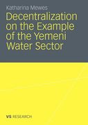 decentralization on the example of the yemeni water sector