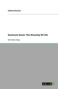 summum unum. the diversity of life
