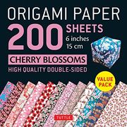 Tuttle Publishing: Origami Paper 200 Sheets Cherry Blossoms (Origami Paper Pack) 