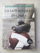 lo raro empezo despues cuent.de futb