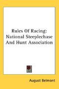 rules of racing: national steeplechase and hunt association (en Inglés)