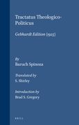 Tractatus Theologico-Politicus: Gebhardt Edition (1925) (en Inglés)