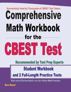 Comprehensive Math Workbook for the CBEST Test: Student Workbook and 2 Full-Length Practice Tests (en Inglés)