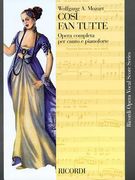 Cosi Fan Tutte, K. 588: Vocal Score (en Inglés)