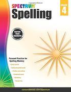 Spectrum Spelling, Grade 4 (en Inglés)