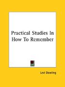 practical studies in how to remember (en Inglés)