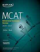 Mcat Behavioral Sciences Review 2020-2021: Online + Book (Kaplan Test Prep) (en Inglés)