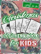 Christmas Coloring Book For Kids: 56 Pages To Color (Trees, Snowman, Lights, Stockings, Ornaments, Snowflakes) - Cute gift for Women and Girls - Ideal (en Inglés)