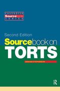 Sourcebook on Tort Law 2/E (en Inglés)