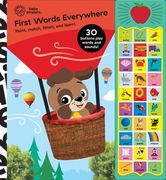 Baby Einstein - First Words Everywhere! Point, Match, Listen, and Learn! 30-Button Animal Sound Book - pi Kids (en Inglés)
