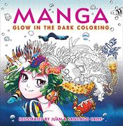 Manga Glow in the Dark Coloring (en Inglés)