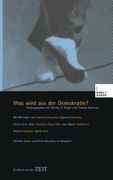 Was Wird Aus Der Demokratie?: Ein Buch Mit Der Zeit (en Alemán)
