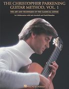 the christopher parkening guitar method,the art and technique of the classical guitar in collaboration with jack marshall and david brandon (en Inglés)