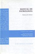 Manual de Patrologia (2ª Ed. ) (Biblioteca Herder)