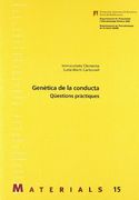 Genètica de la conducta: Qüestions pràctiques (Materials) (en Catalán)