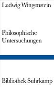 Philosophische Untersuchungen: 1372 (in German)