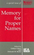 memory for proper names